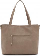 Shoppingbag mit Mustergurt Cory Suri Frey Taupe 