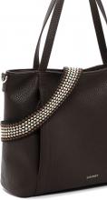 Suri Frey Schultertasche Cory Shopper Brown vegan