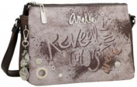 Crossovertasche Anekke Core Mantle Strasssteine grau Felsen