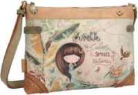 Crossovertasche schmal mit Print Anekke Amazonia bestickt