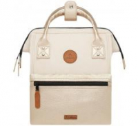 Cabaia Alger Rucksack Small Beige Metallic Feminin