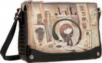 Anekke Crossoverbag Shoen Kunst Japan dreigeteilt