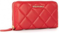 knallrote Geldtasche Valentino Ocarina Rosso Ziparound gesteppt