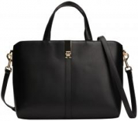 klassische Businesstasche Tommy Hilfiger Heritage schwarz Satchel