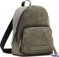 Tagesrucksack Desigual Alpha Mombasa Mini Taupegrau Gris