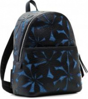 Mädchenrucksack floral Desigual Onyx Mombasa Mini Denim Raw