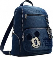 Desigual Jeansrucksack Mickey Rock Denim Chester Nieten