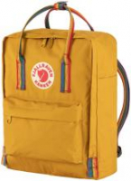 Outdoorrucksack Fjällräven Kanken Rainbow Ochre dunkelgelb