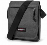 Freizeittasche Perlon Eastpak Flex recycled Black Denim grau meliert