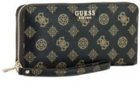 Guess Portemonnaie Laurel Mocha Logo Peony braun