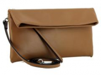 Schultertasche Gianni Chiarini Cherry braun Glattleder Clutch