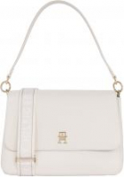 Handtasche Tommy Hilfiger Joy Shoulder Bag weiß Überschlag