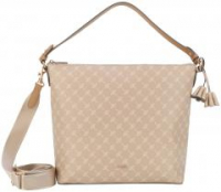 Schultertasche Joop! Cortina 1.0 Alara Sesame beige Cornflower Print