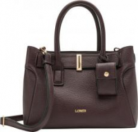 L.Credi Henkeltasche Nadira Dark Plum Vegan