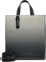 Henkeltasche Farbverlauf grau schwarz Liebeskind Paper Bag Tote M