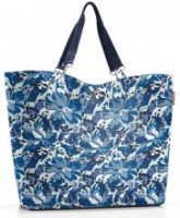 reisenthel Shopper XL Flora Blue Blumenprint blau