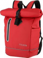 Roll-Up Rucksack Travelite Basics Planenmaterial rot