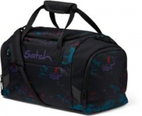 schwarzbunte Sporttasche Satch Duffle Bag Night Vision Print nachhaltig