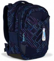 Satch Match Schulrucksack Purple Laser dunkelblau lila 