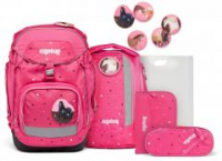 ergobag pack Schultaschenset pink Pferde 6-teilig