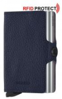 Kartenhülle Secrid Twinwallet Veg Navy dunkelblau rot RFID