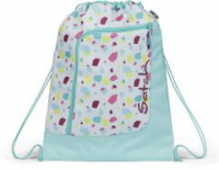 Satch Freizeitrucksack Gymbag Dreamy Mosaic bunt blau grün Drawstring