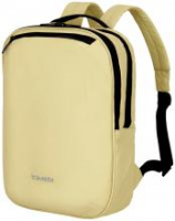 hellgelber Freizeitrucksack mit Laptopfach Travelite Basics Plane RV