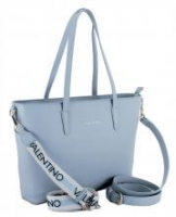 Henkeltasche hellblau Valentino Zero RE Polvere Saffiano Eco friendly