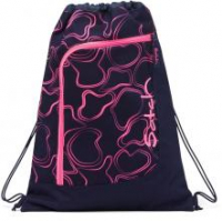 dunkelblau neonpink Sportrucksack Satch Gym Bag Pink Supreme