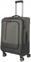 Travelite Crosslite 4w Trolley M 66cm olivgrün Rollenkoffer